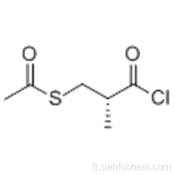 CHLORURE DE (R) -3- (ACETYLTHIO) -2-METHYLPROPIONYLE CAS 74345-73-6